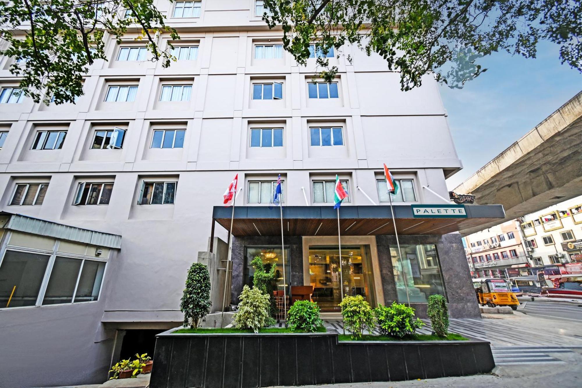 Palette Madhapur Hotel Hyderabad Exterior foto